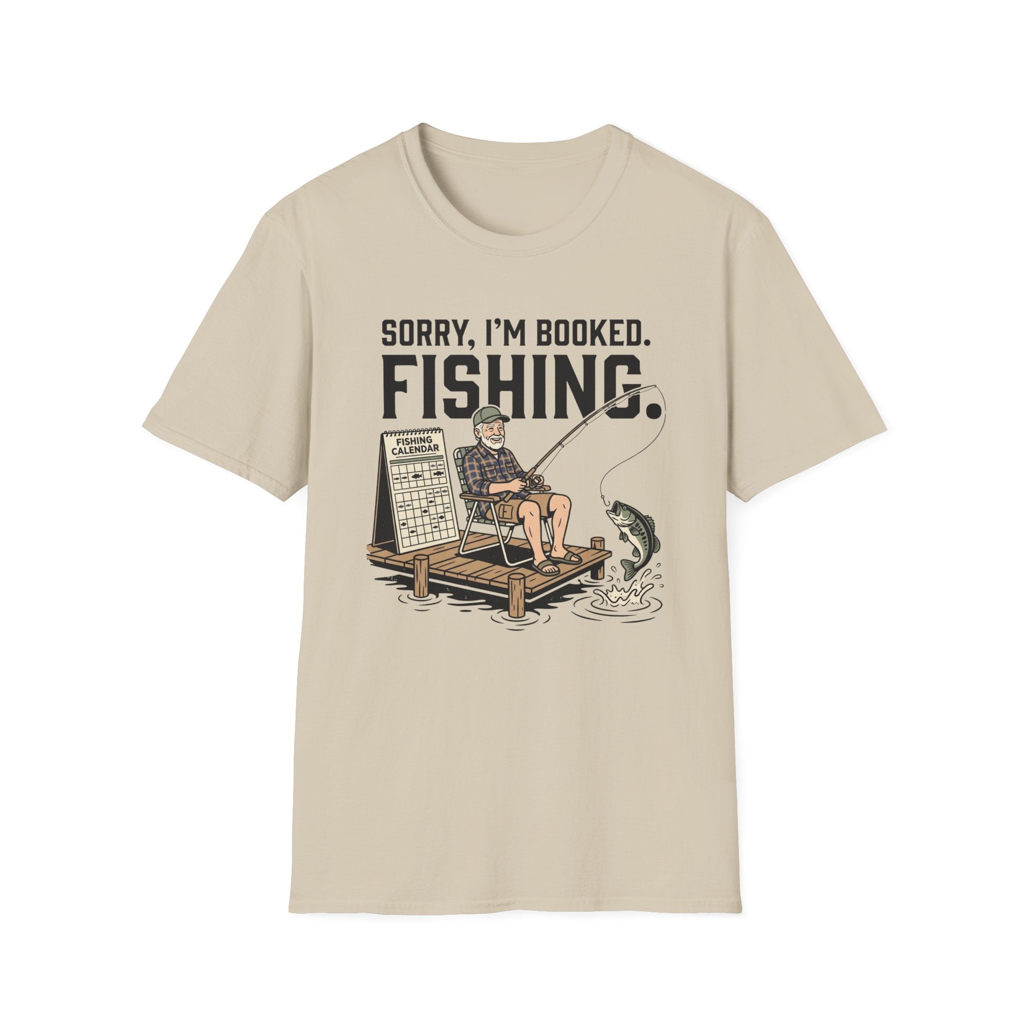 Booked. Fishing. T-Shirt