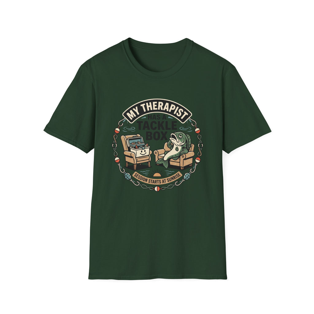 My Therapist Has Tackle Box T-Shirt