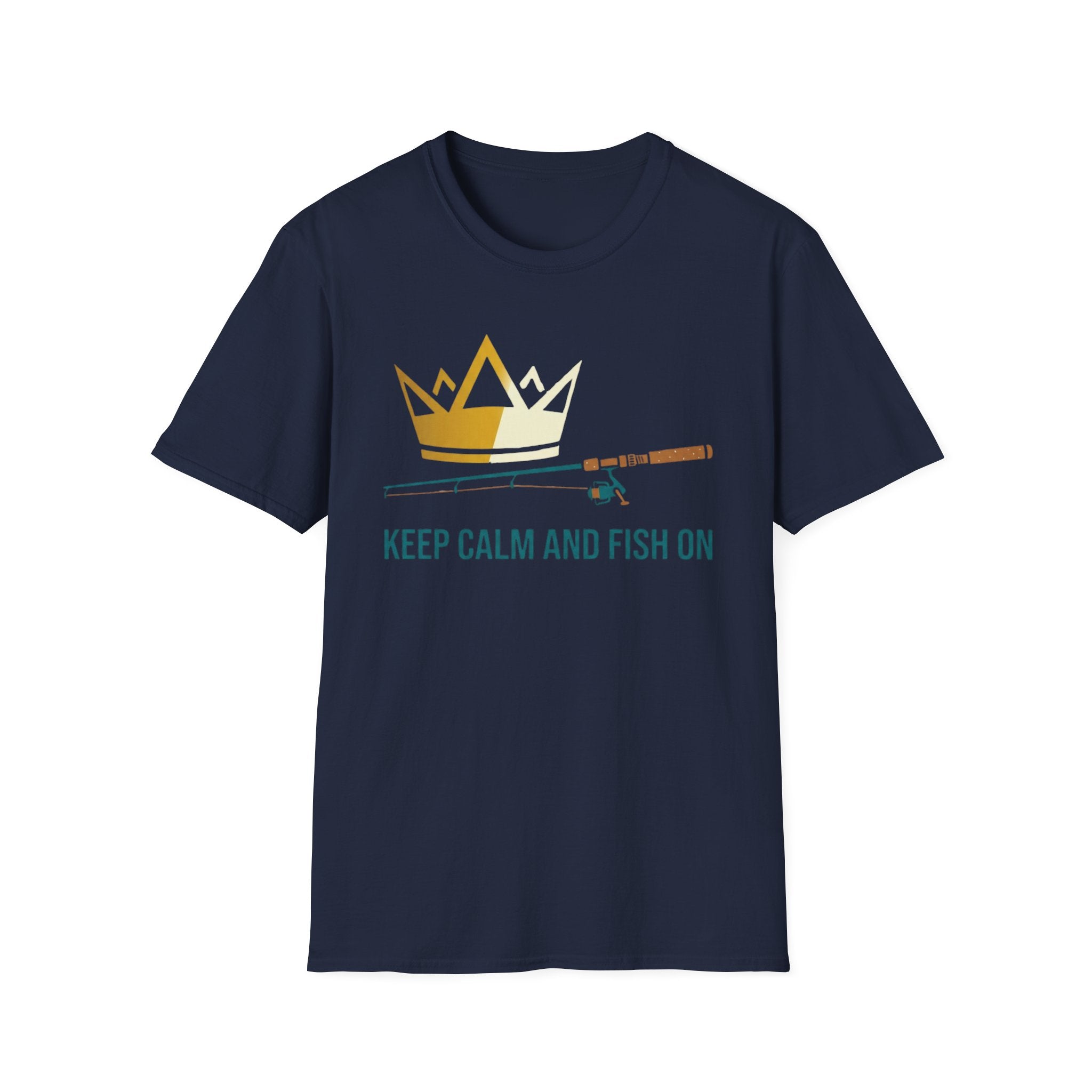 Keep Calm And Fish On T-Shirt