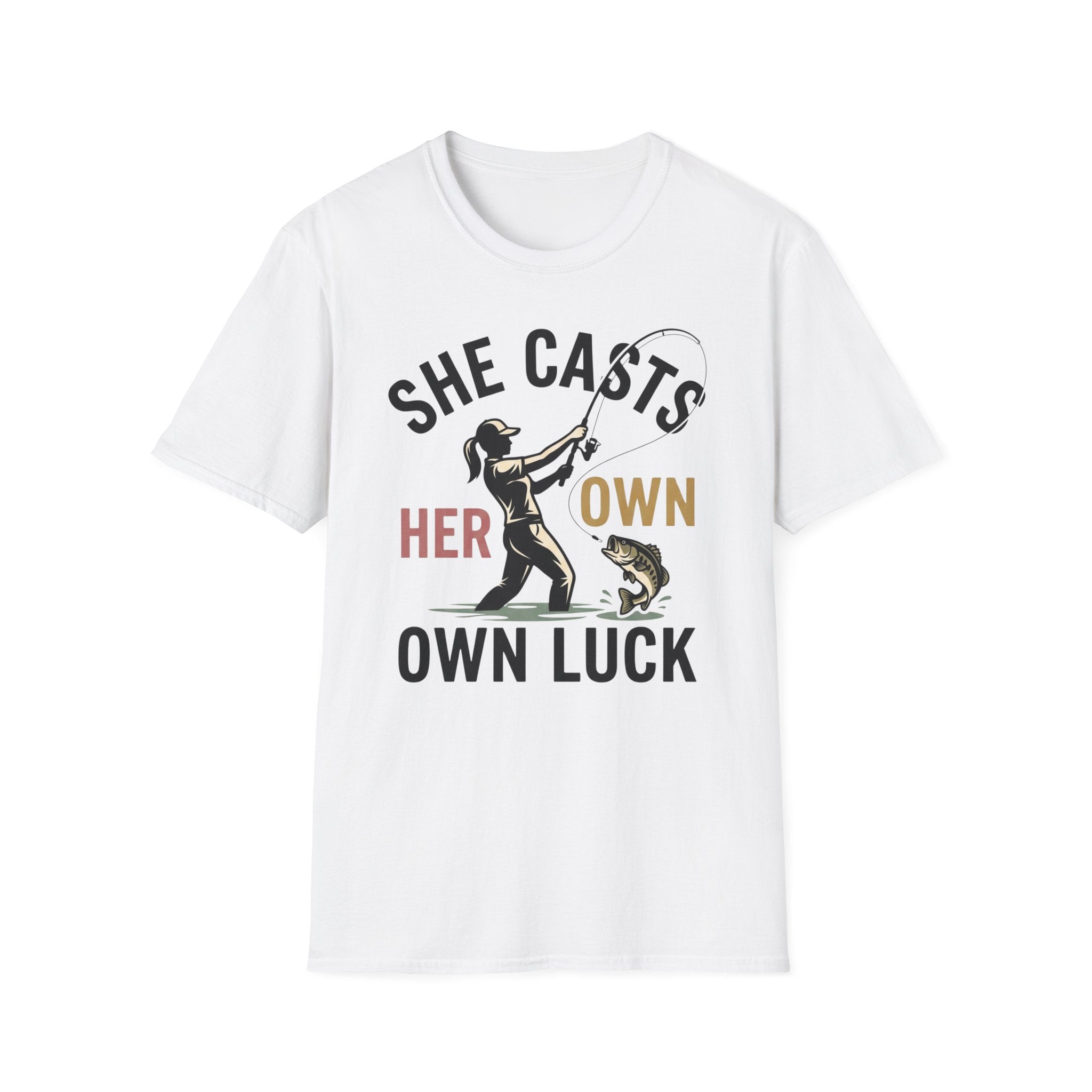 Casts Her Own Luck T-Shirt