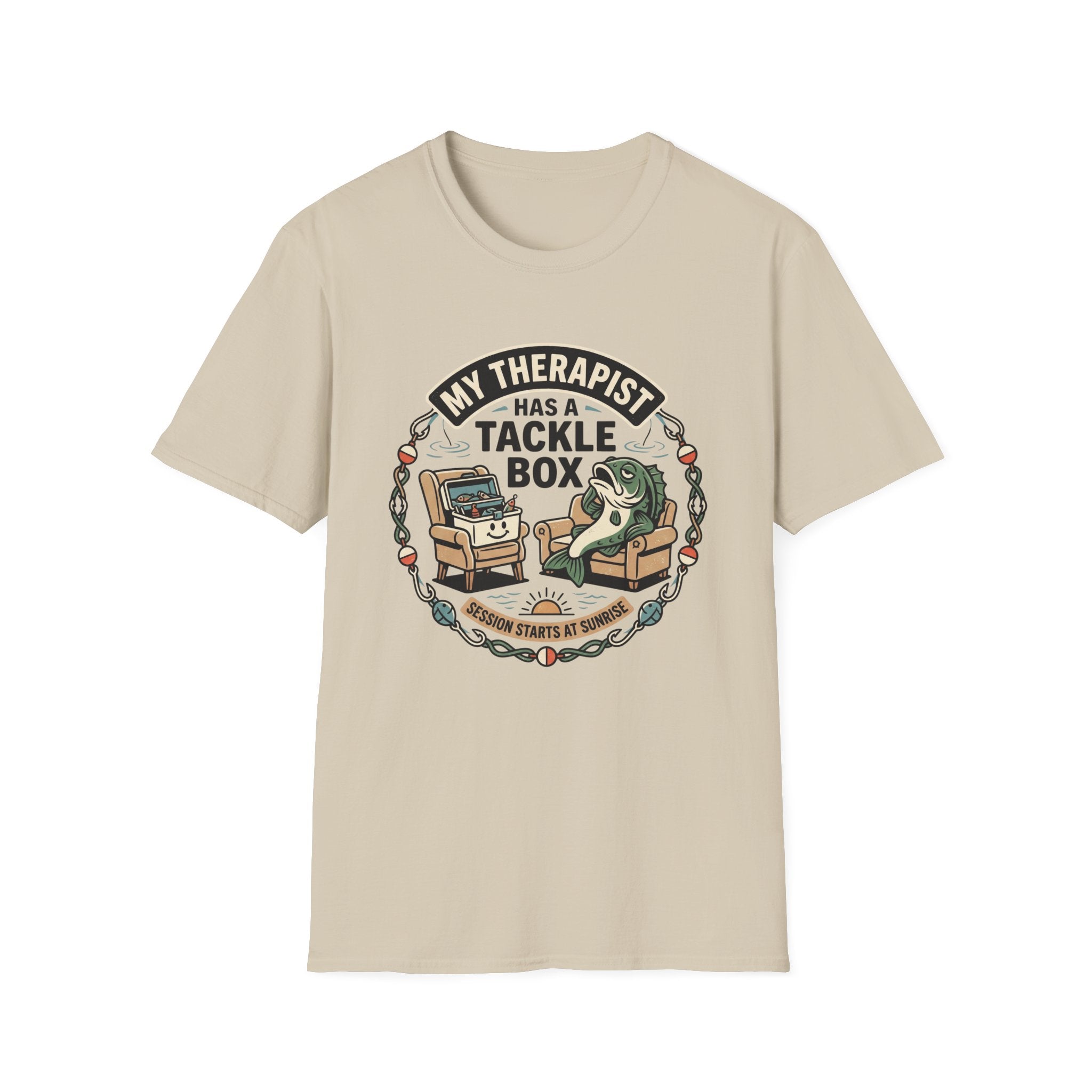 My Therapist Has Tackle Box T-Shirt