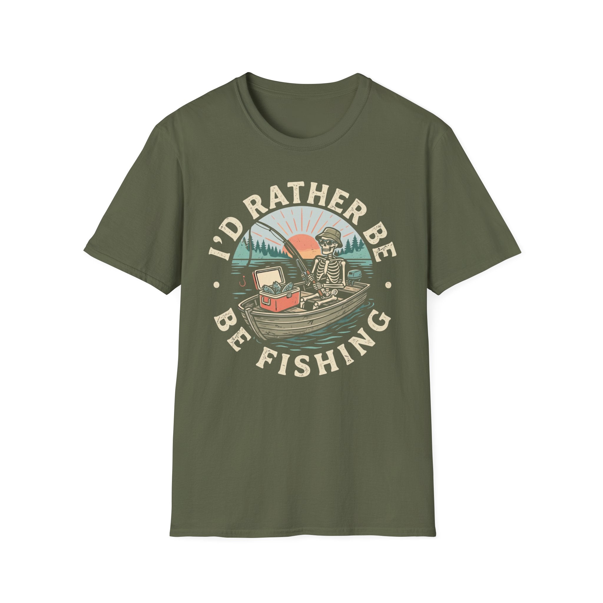 I'd Rather Be Fishing T-Shirt
