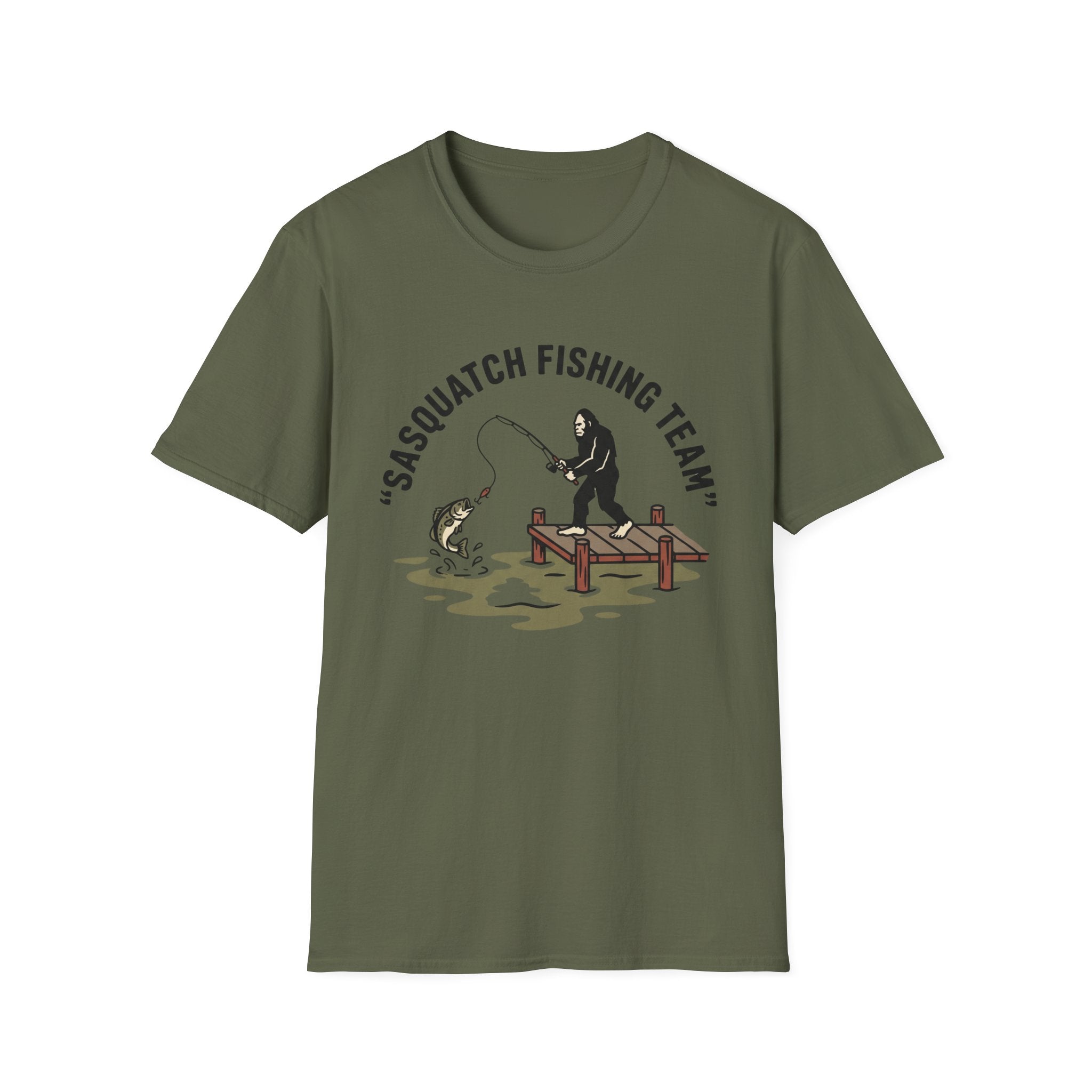 Sasquatch Fishing Team T-Shirt