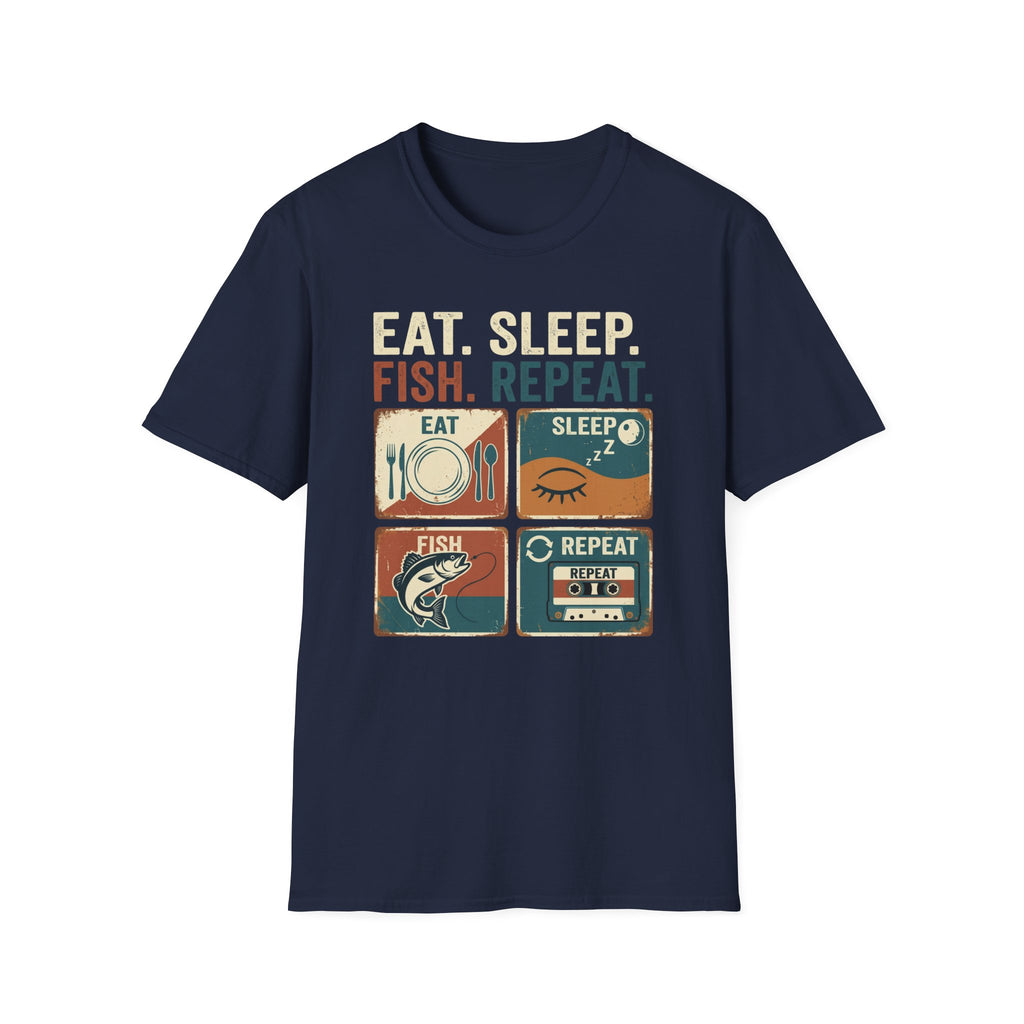 Eat Sleep Fish Repeat T-Shirt