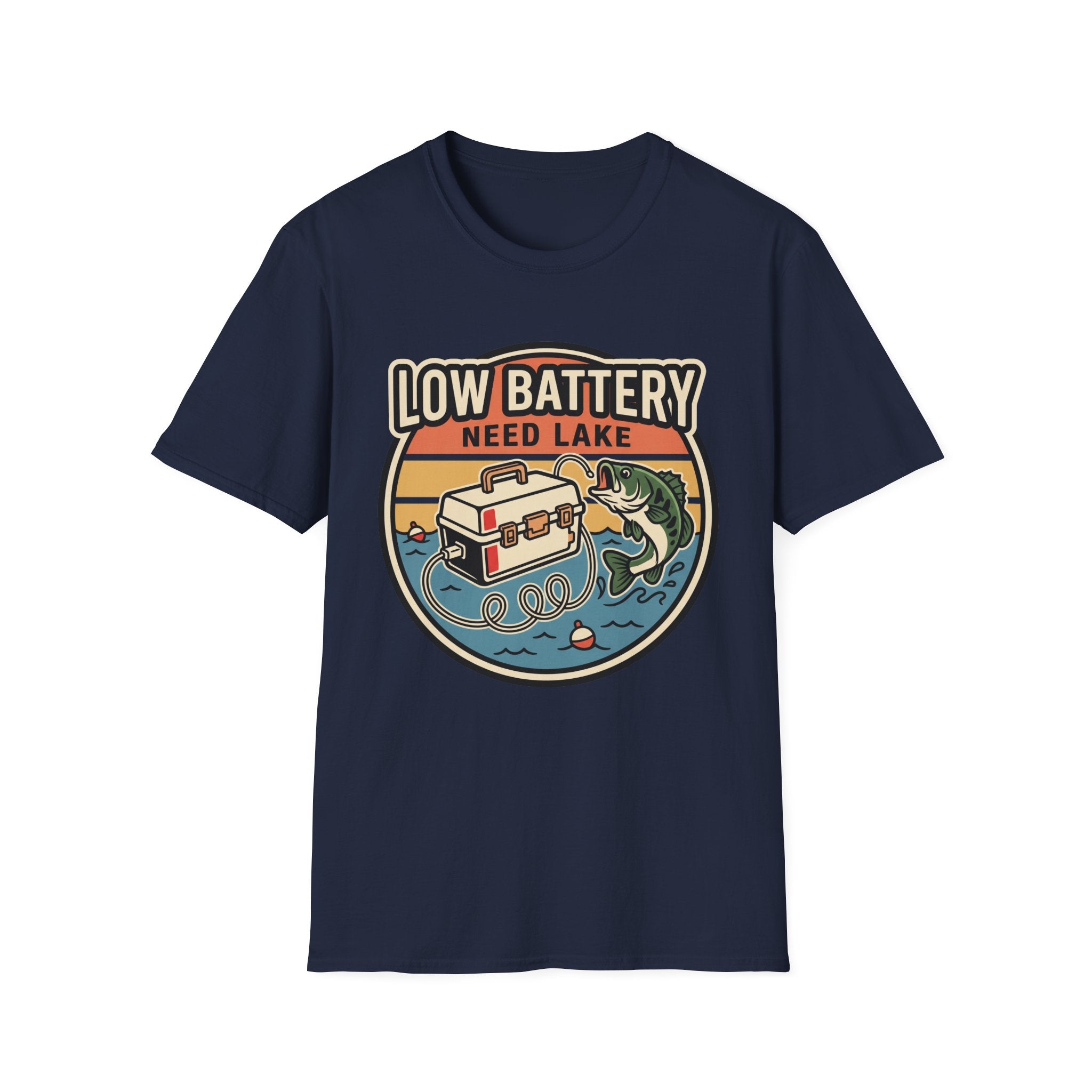 Low Battery Need Lake T-Shirt
