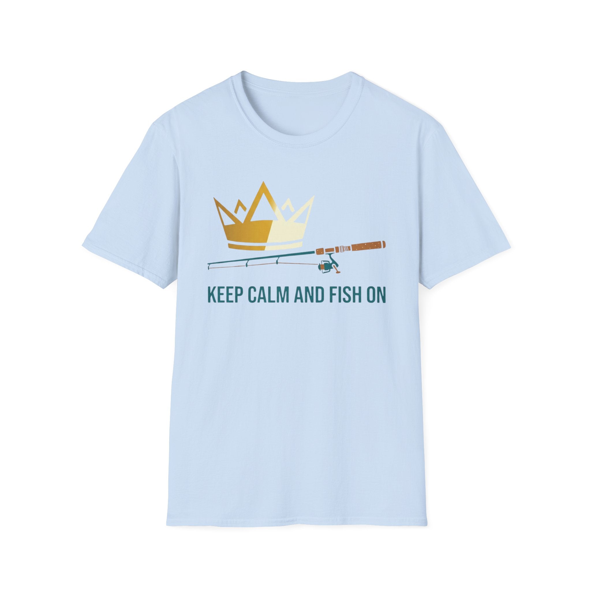 Keep Calm And Fish On T-Shirt