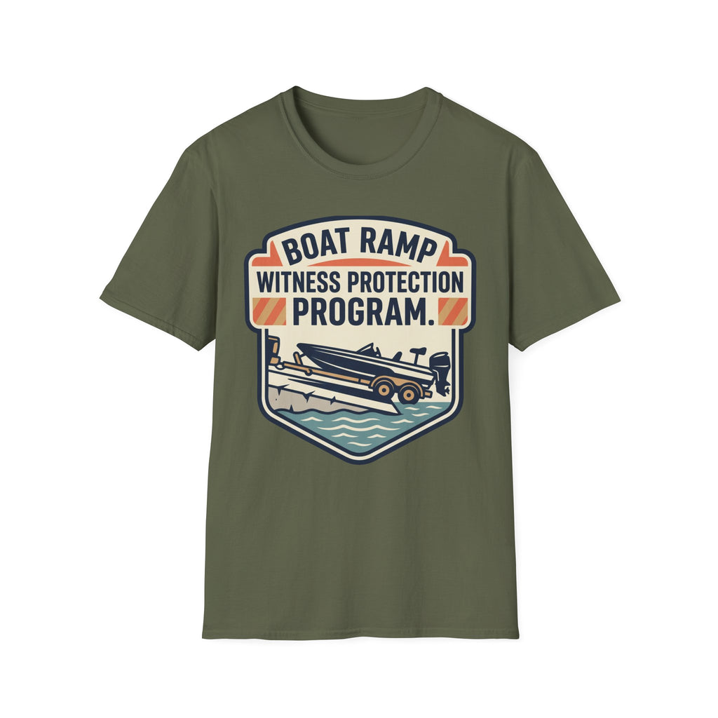 Boat Ramp Witness Protection T-Shirt