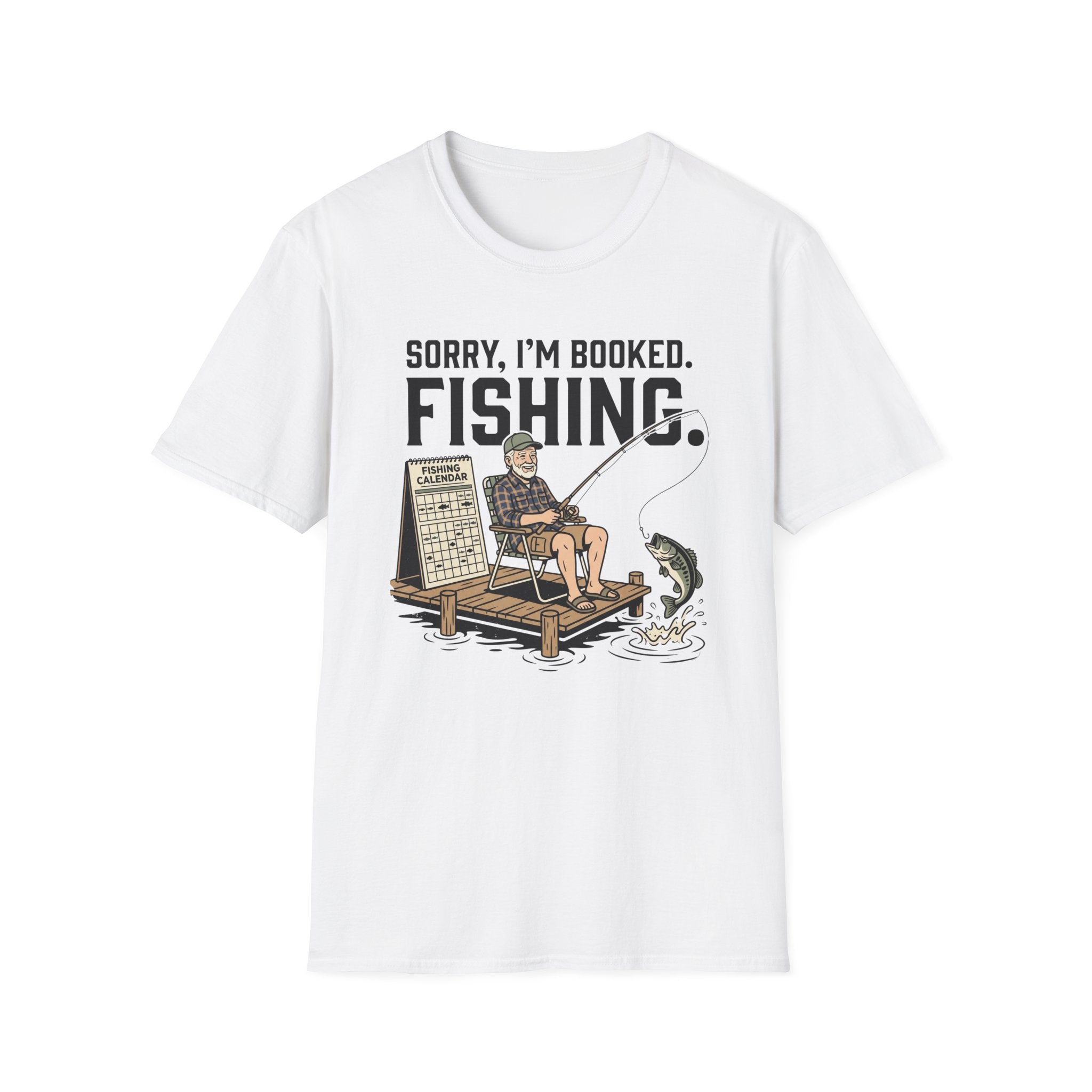 Booked. Fishing. T-Shirt