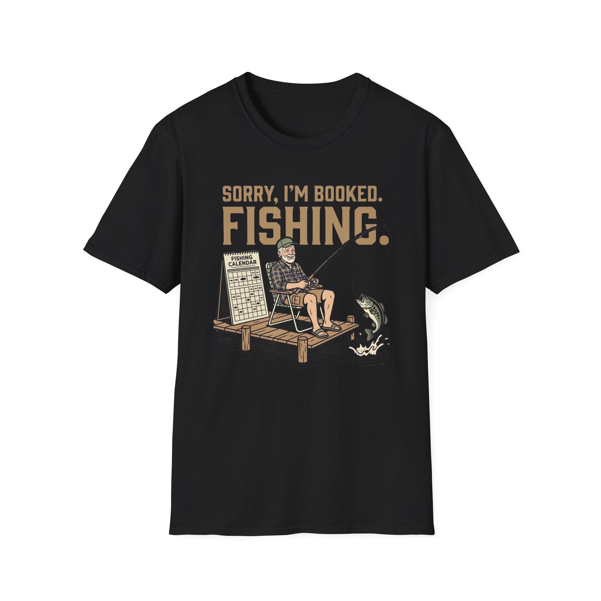 Booked. Fishing. T-Shirt