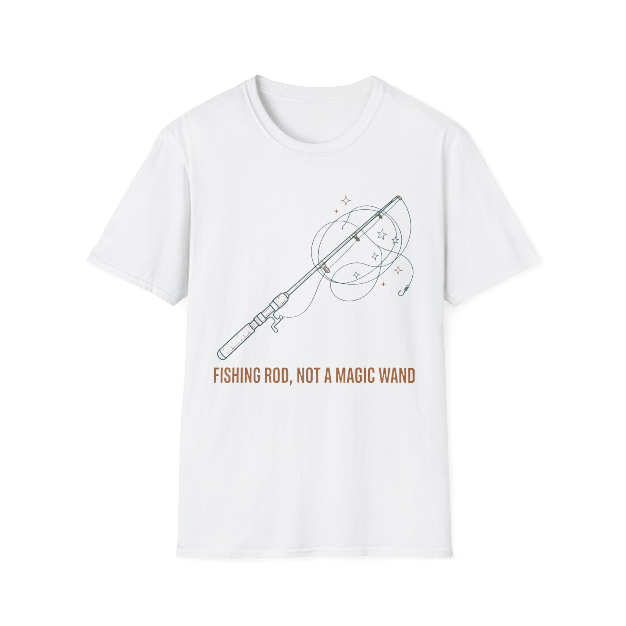 Fishing Rod Not A Magic Wand T-Shirt