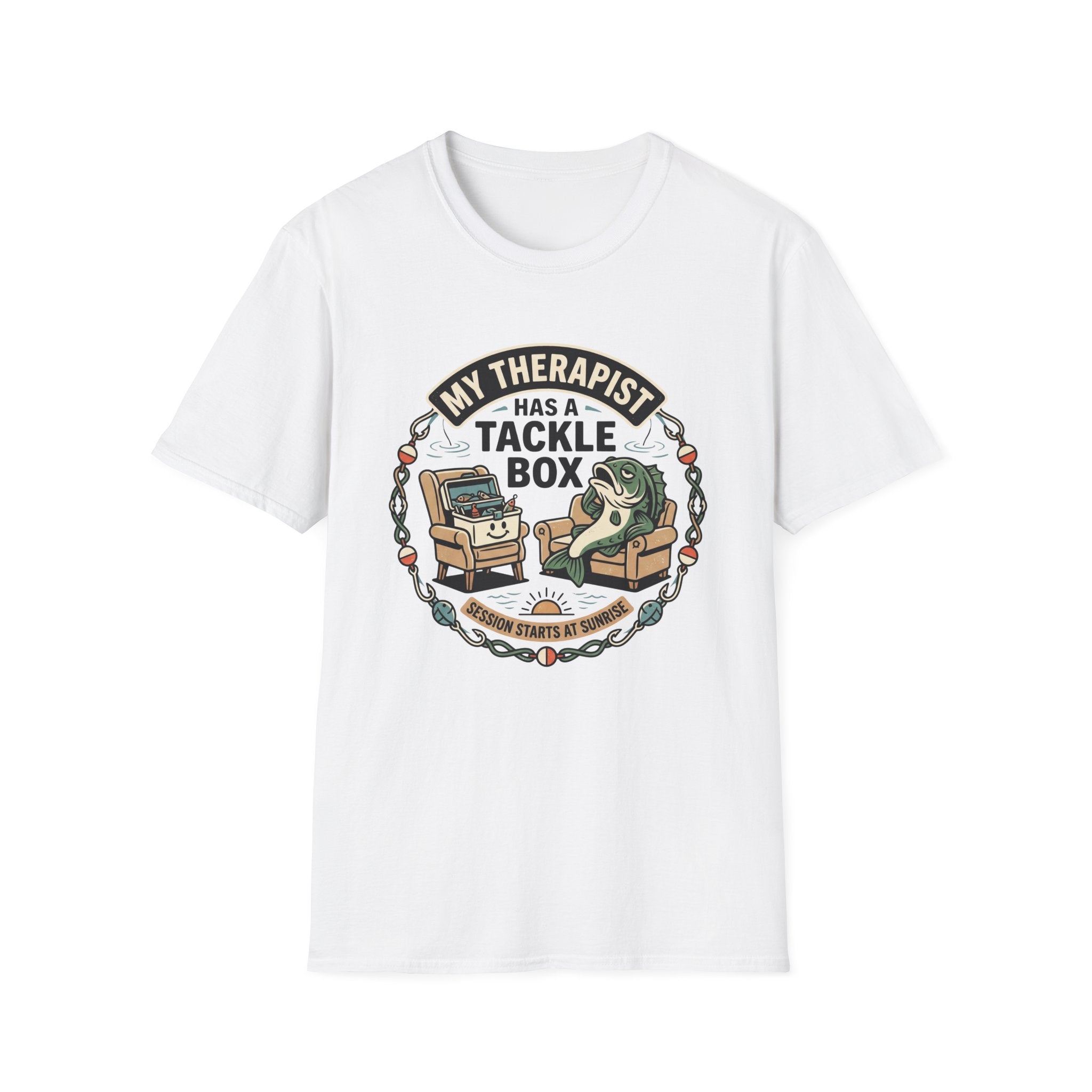 My Therapist Has Tackle Box T-Shirt