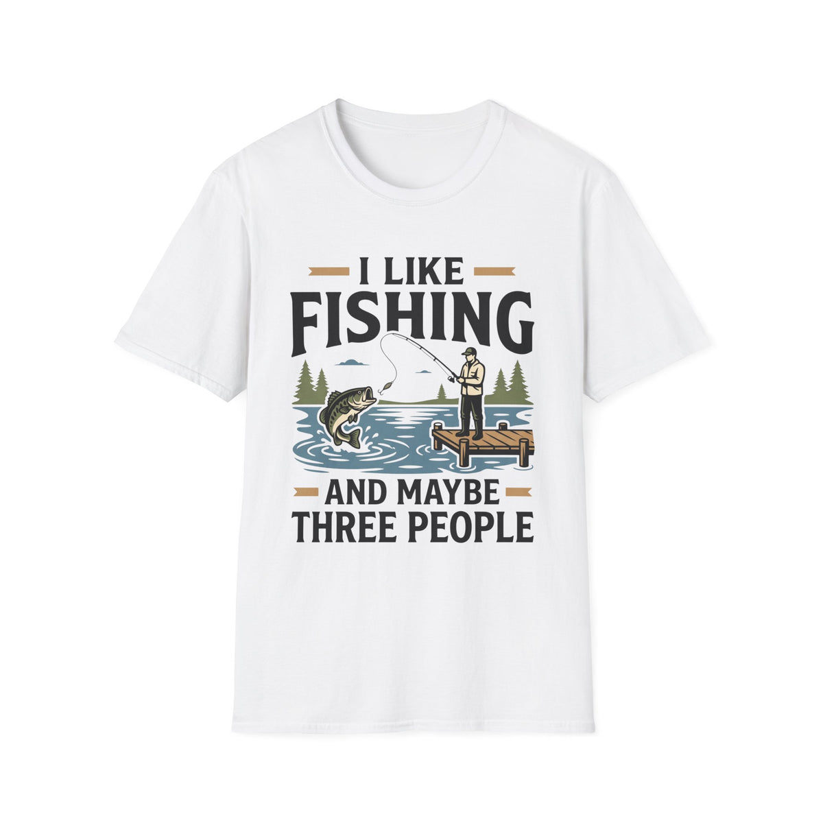 I Like Three People T-Shirt