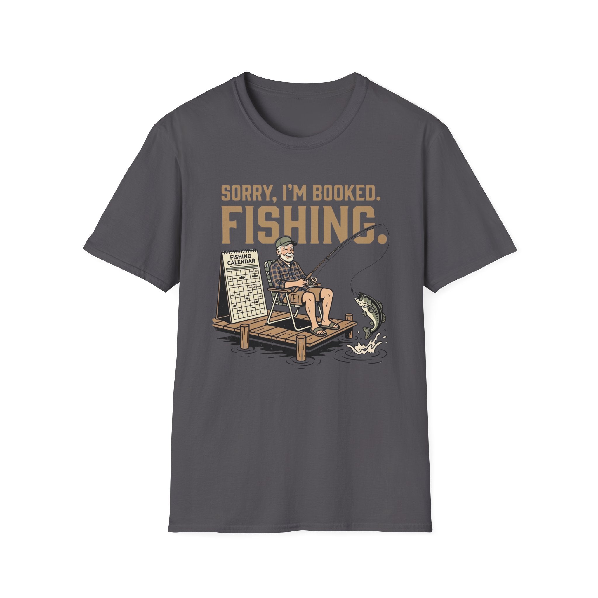 Booked. Fishing. T-Shirt