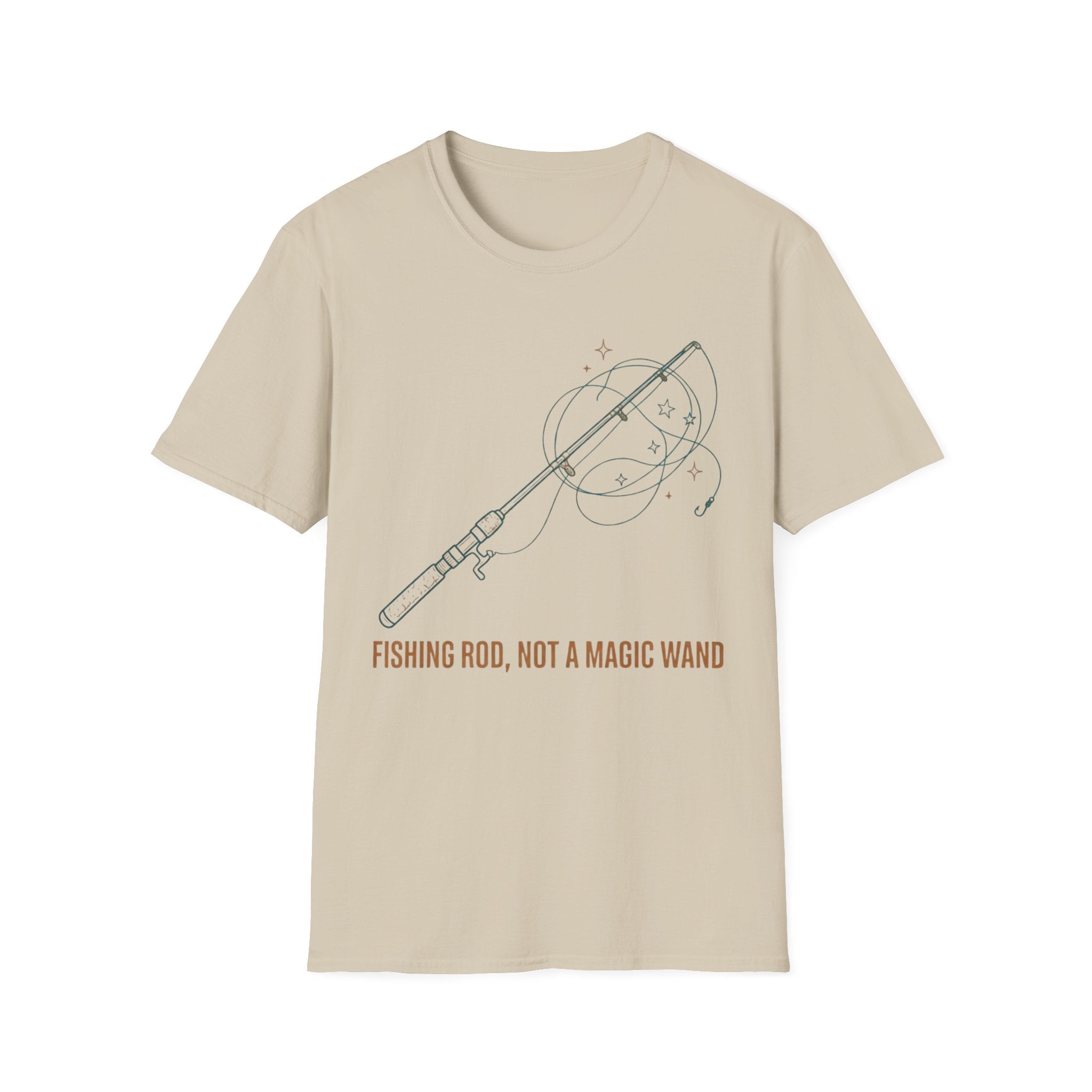 Fishing Rod Not A Magic Wand T-Shirt