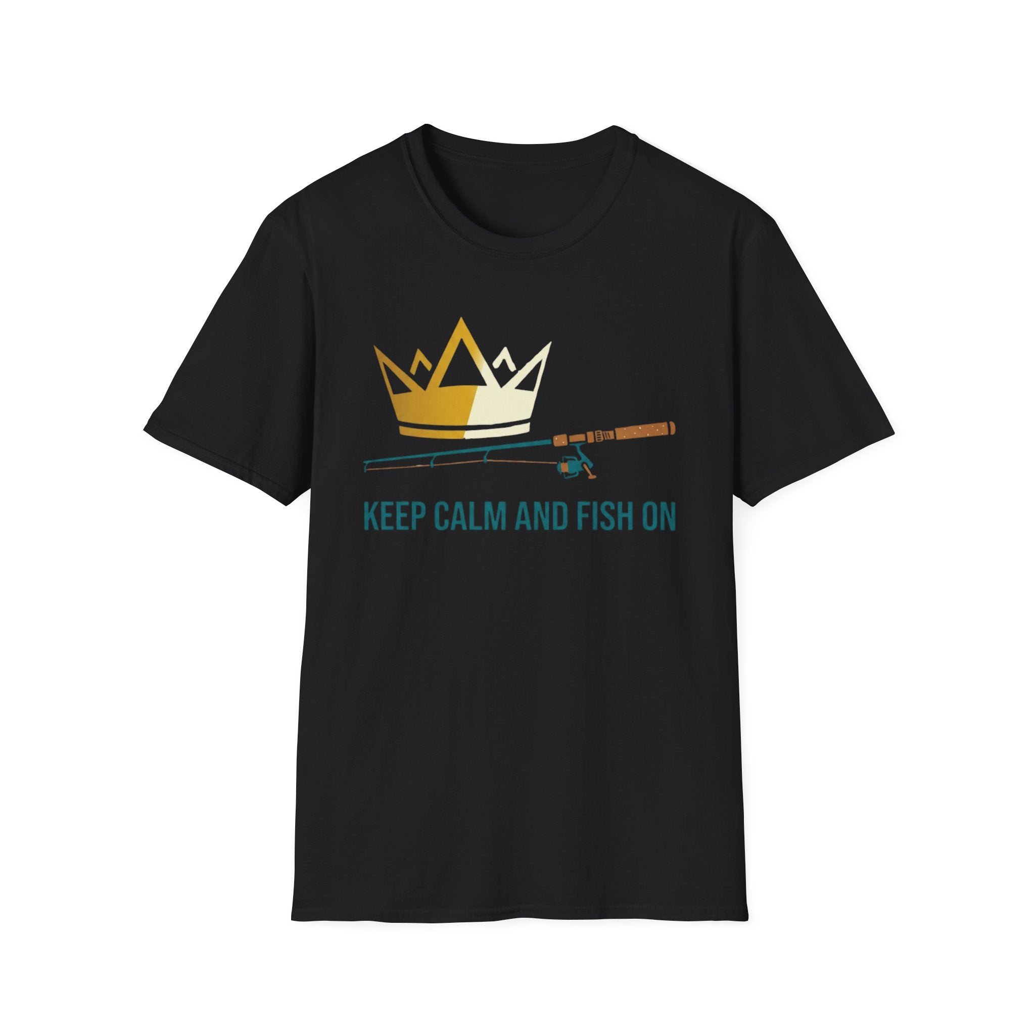 Keep Calm And Fish On T-Shirt