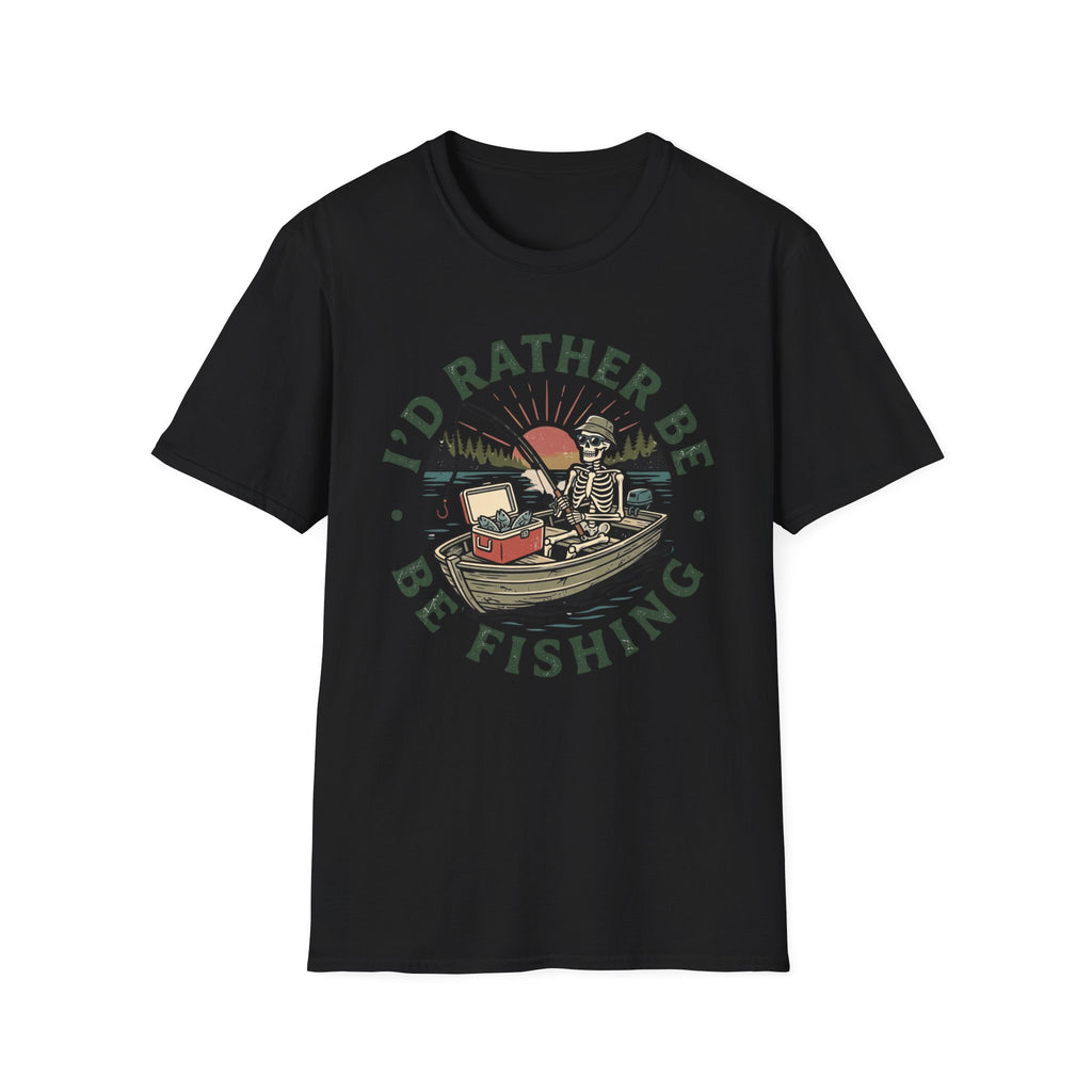 I'd Rather Be Fishing T-Shirt