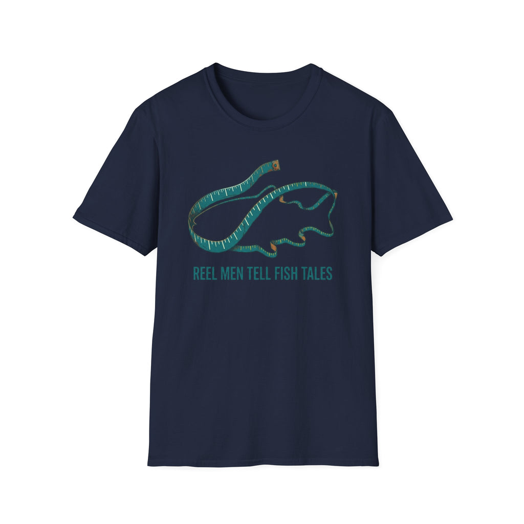 Reel Men Tell Fish Tales T-Shirt