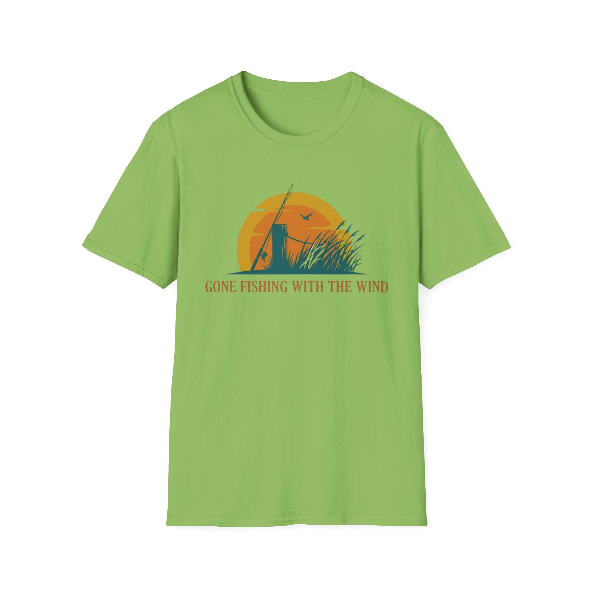 Gone Fishing With The Wind T-Shirt
