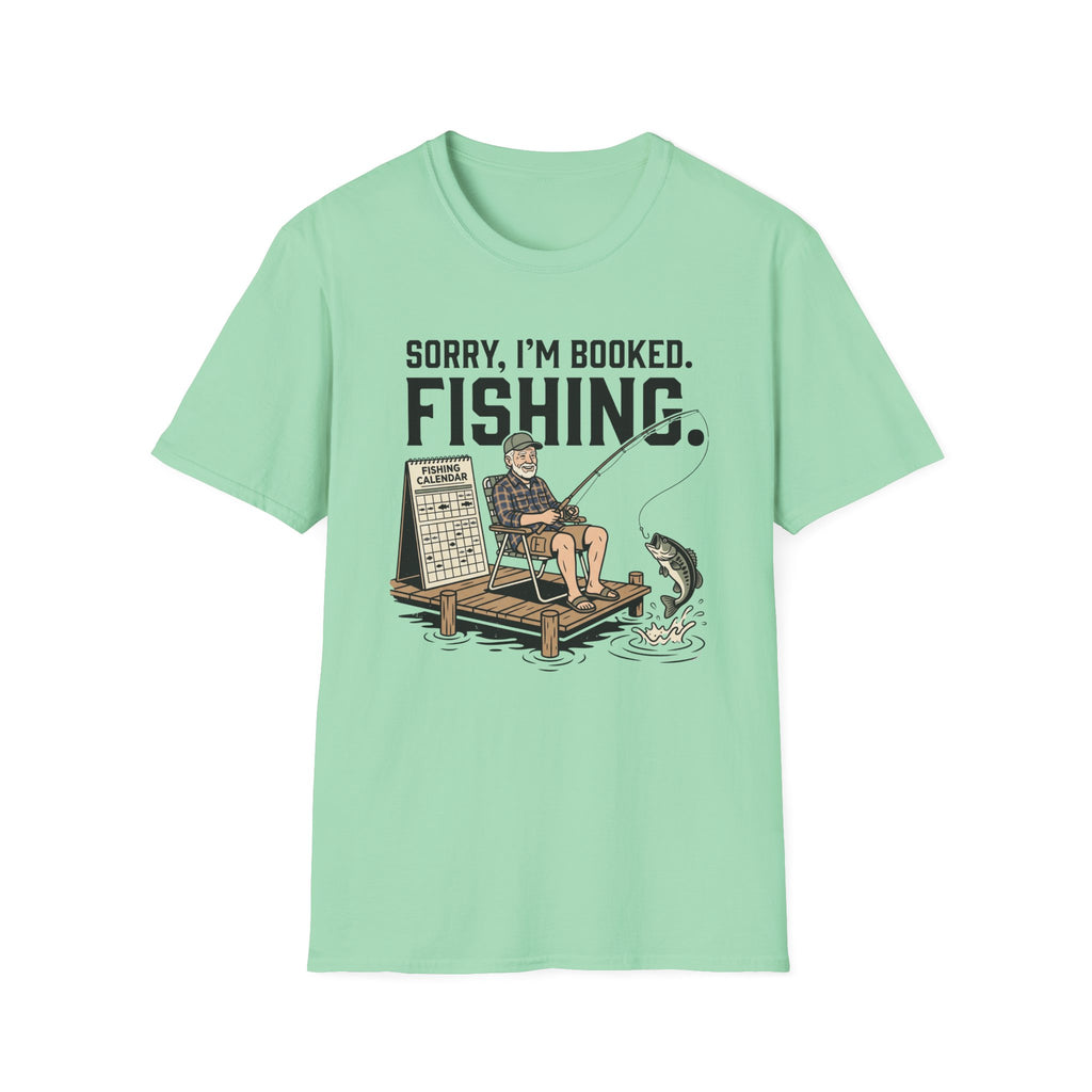 Booked. Fishing. T-Shirt