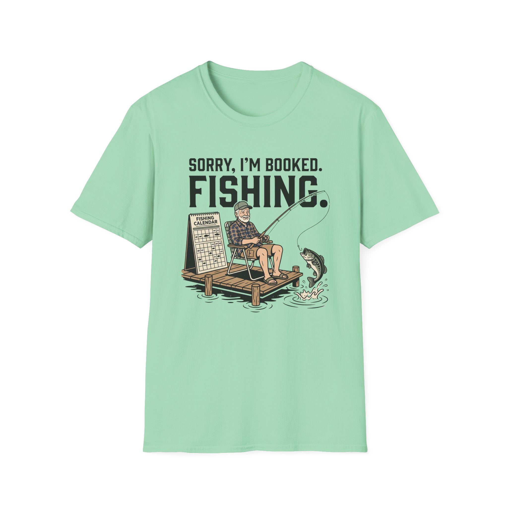 Booked. Fishing. T-Shirt