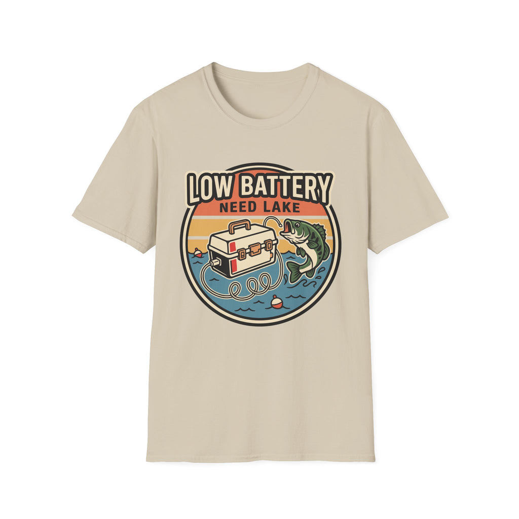 Low Battery Need Lake T-Shirt