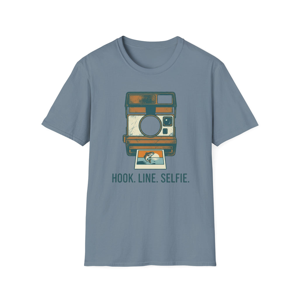 Hook. Line. Selfie T-Shirt