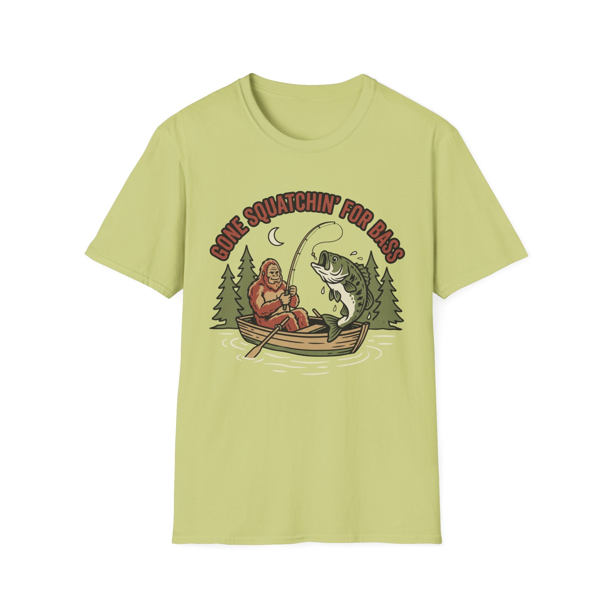 Gone Squatchin' For Bass T-Shirt