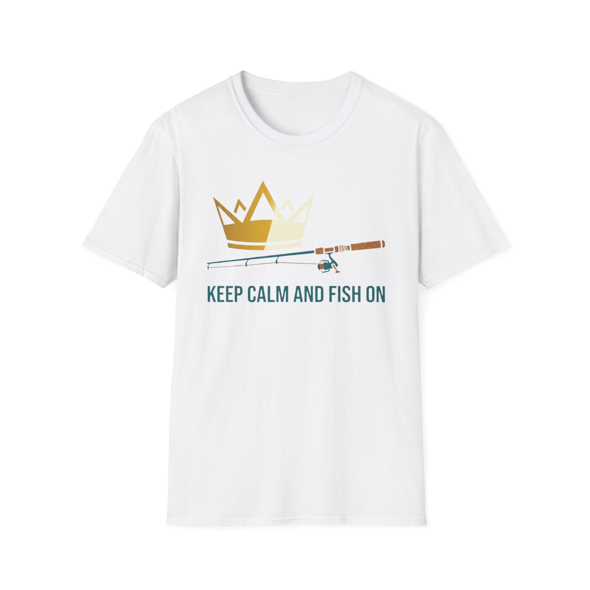 Keep Calm And Fish On T-Shirt