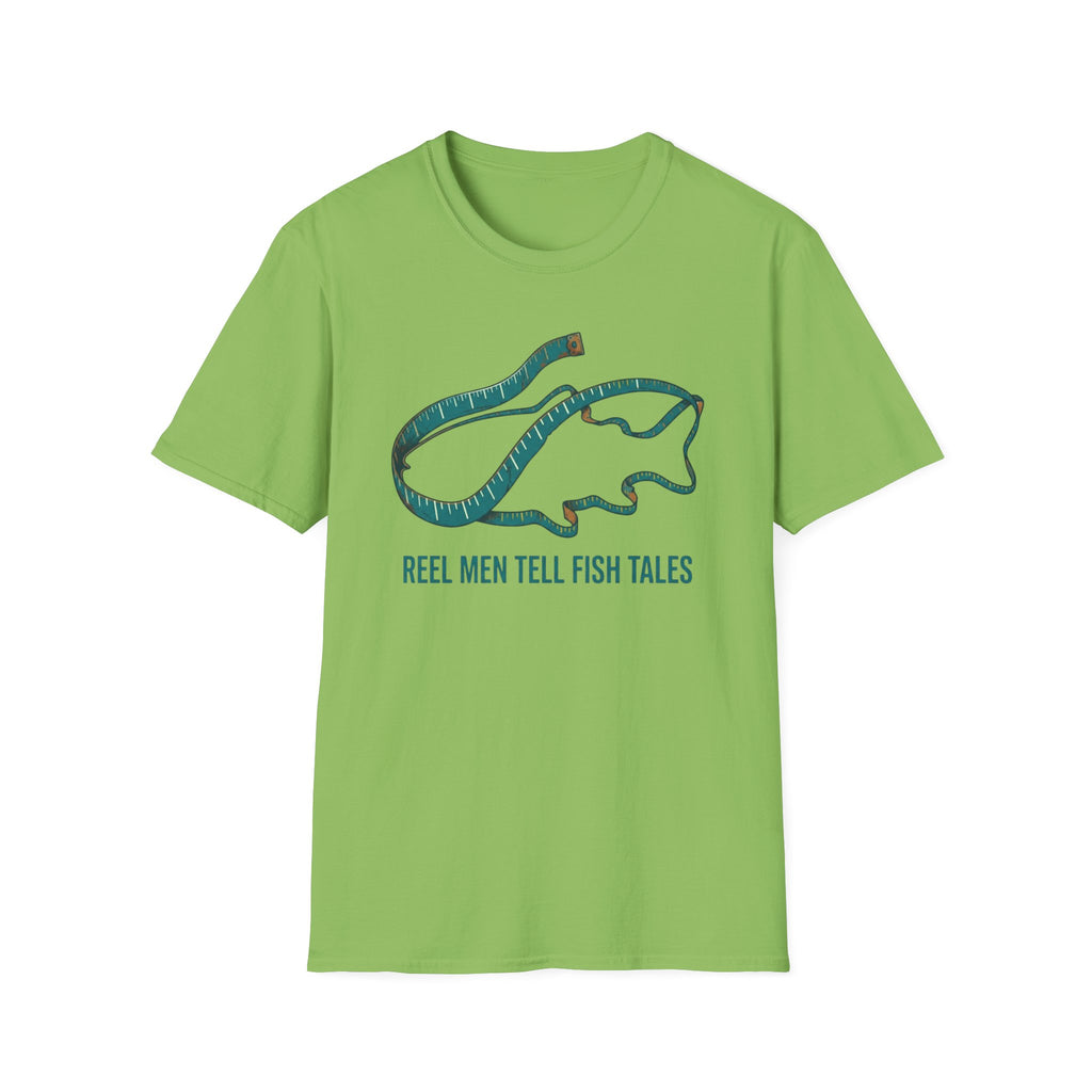 Reel Men Tell Fish Tales T-Shirt