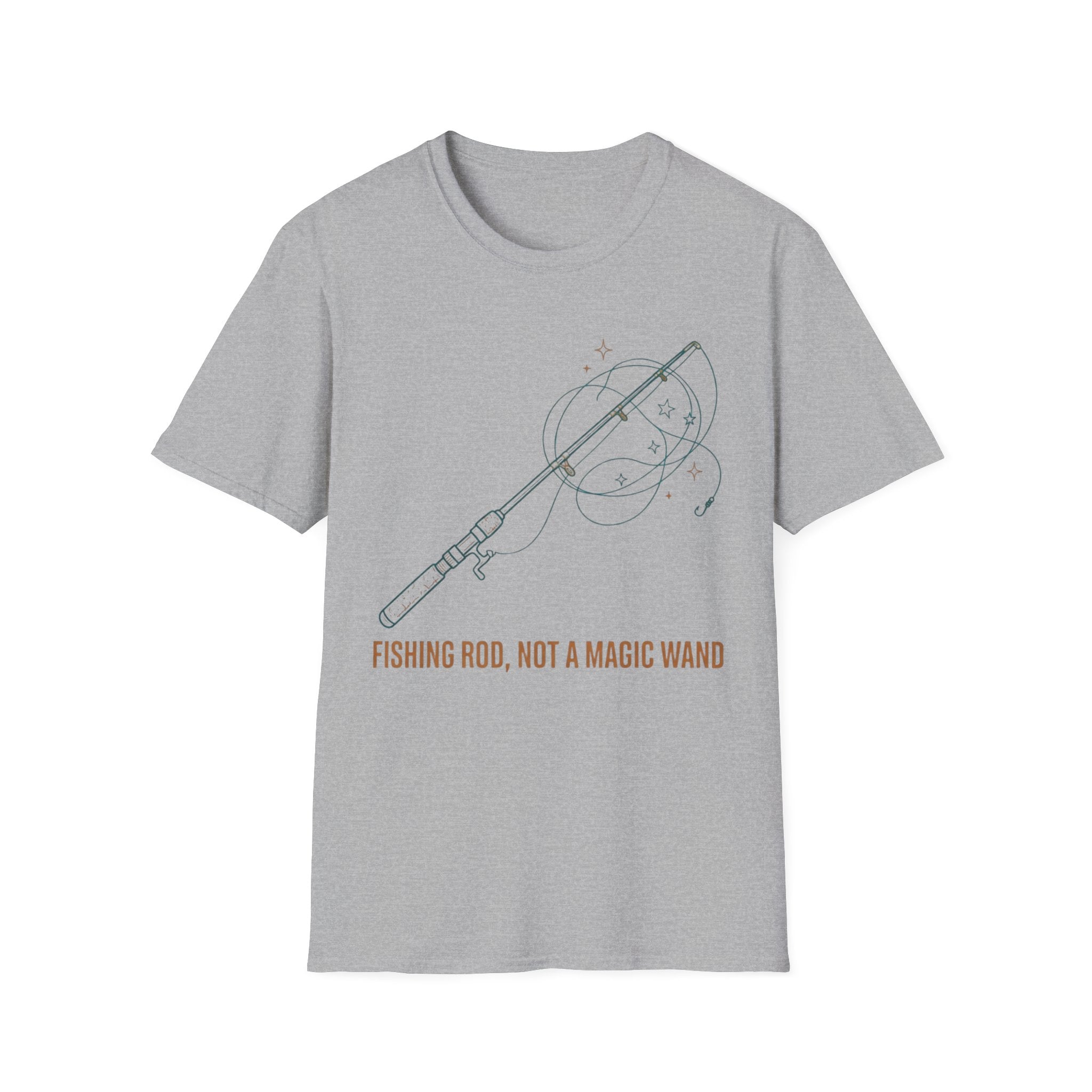 Fishing Rod Not A Magic Wand T-Shirt