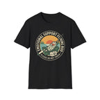 Emotional Support Fishing Rod T-Shirt