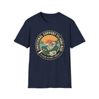 Emotional Support Fishing Rod T-Shirt