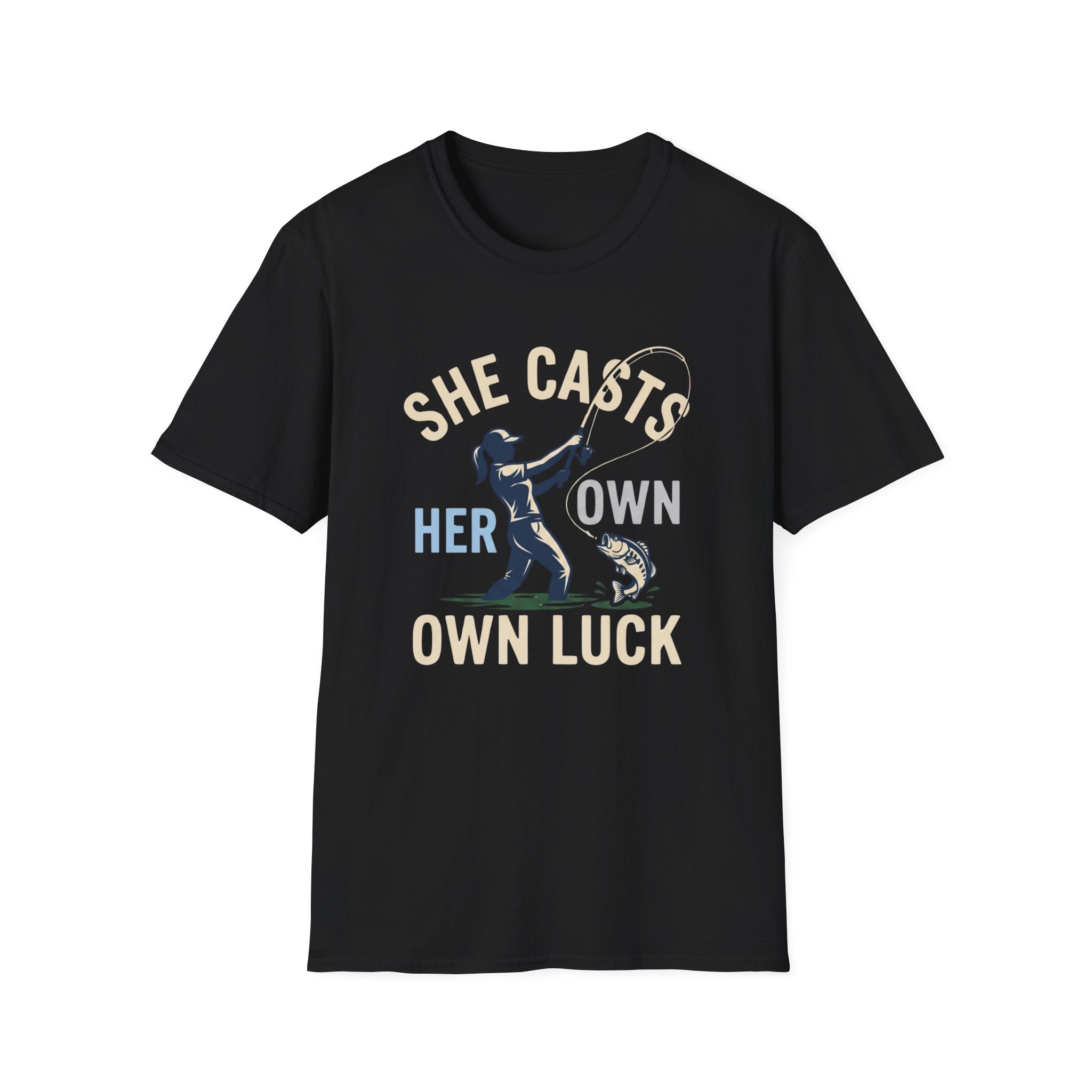 Casts Her Own Luck T-Shirt