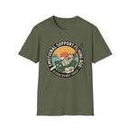 Emotional Support Fishing Rod T-Shirt
