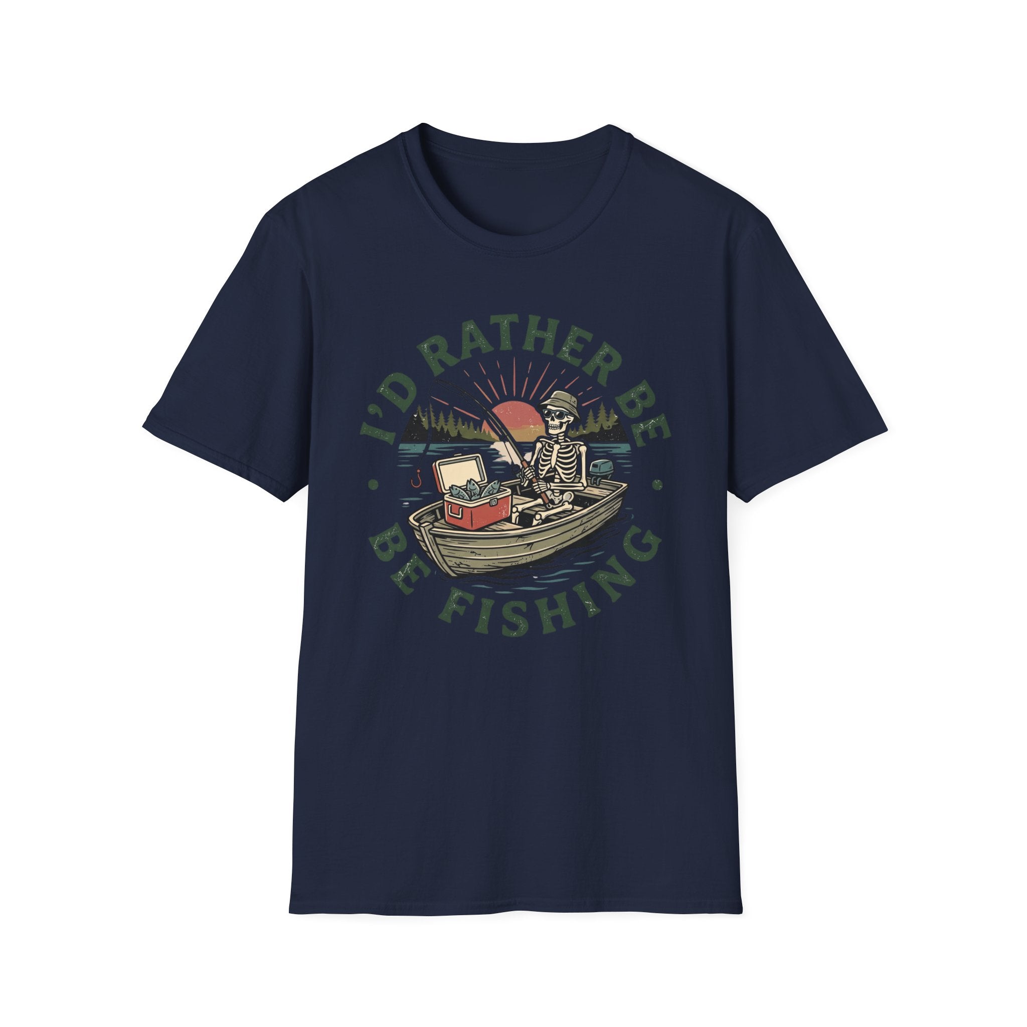 I'd Rather Be Fishing T-Shirt