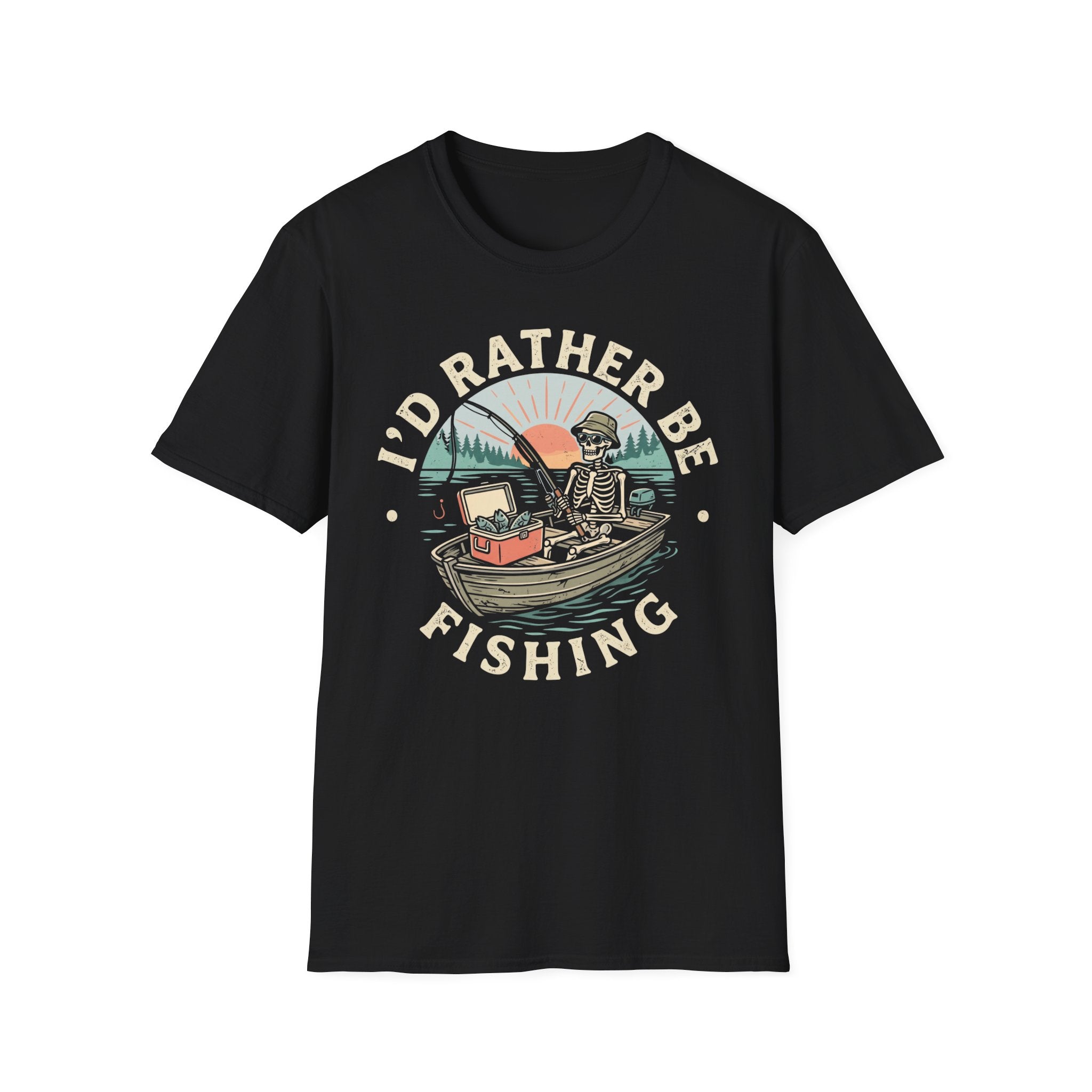 I'd Rather Be Fishing T-Shirt
