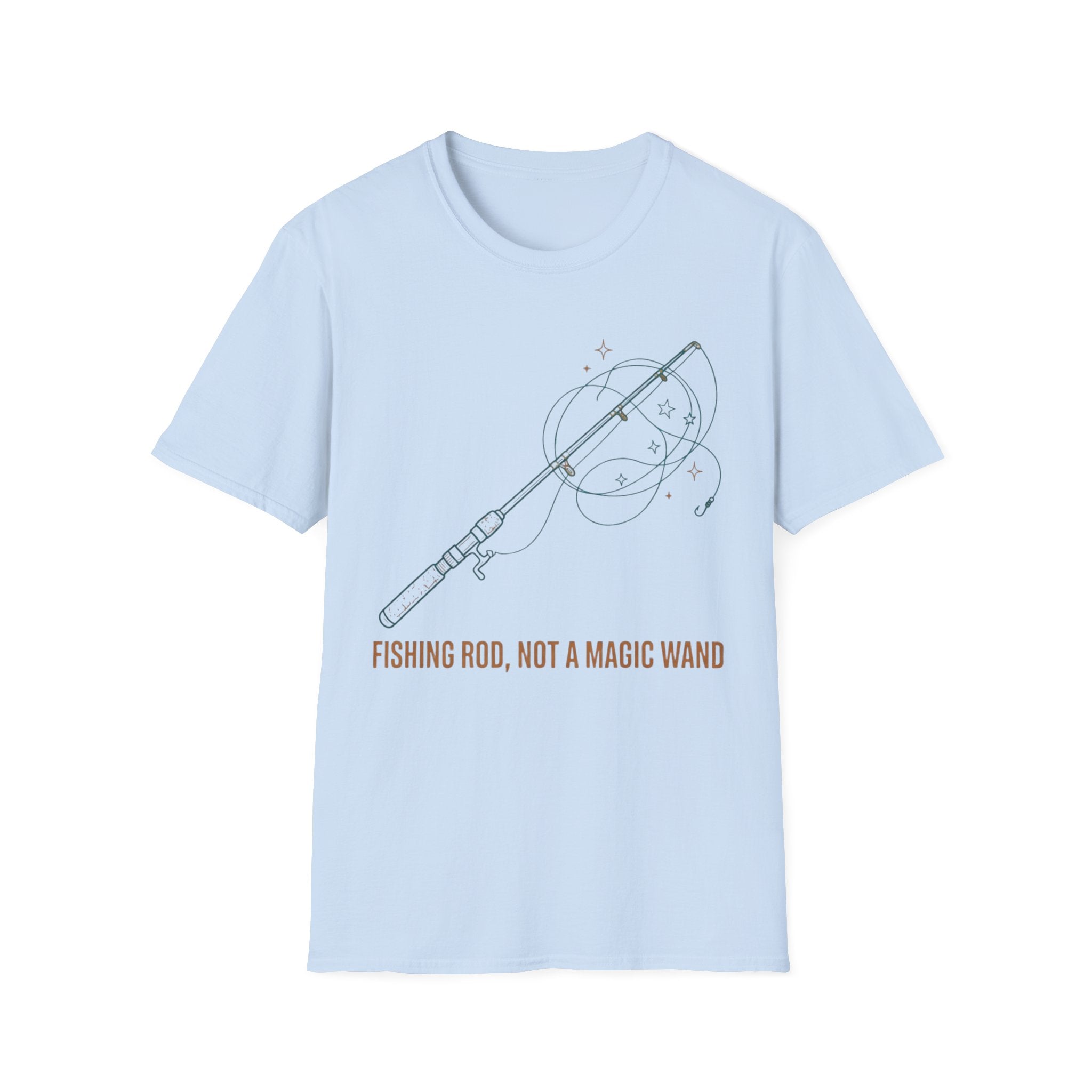 Fishing Rod Not A Magic Wand T-Shirt
