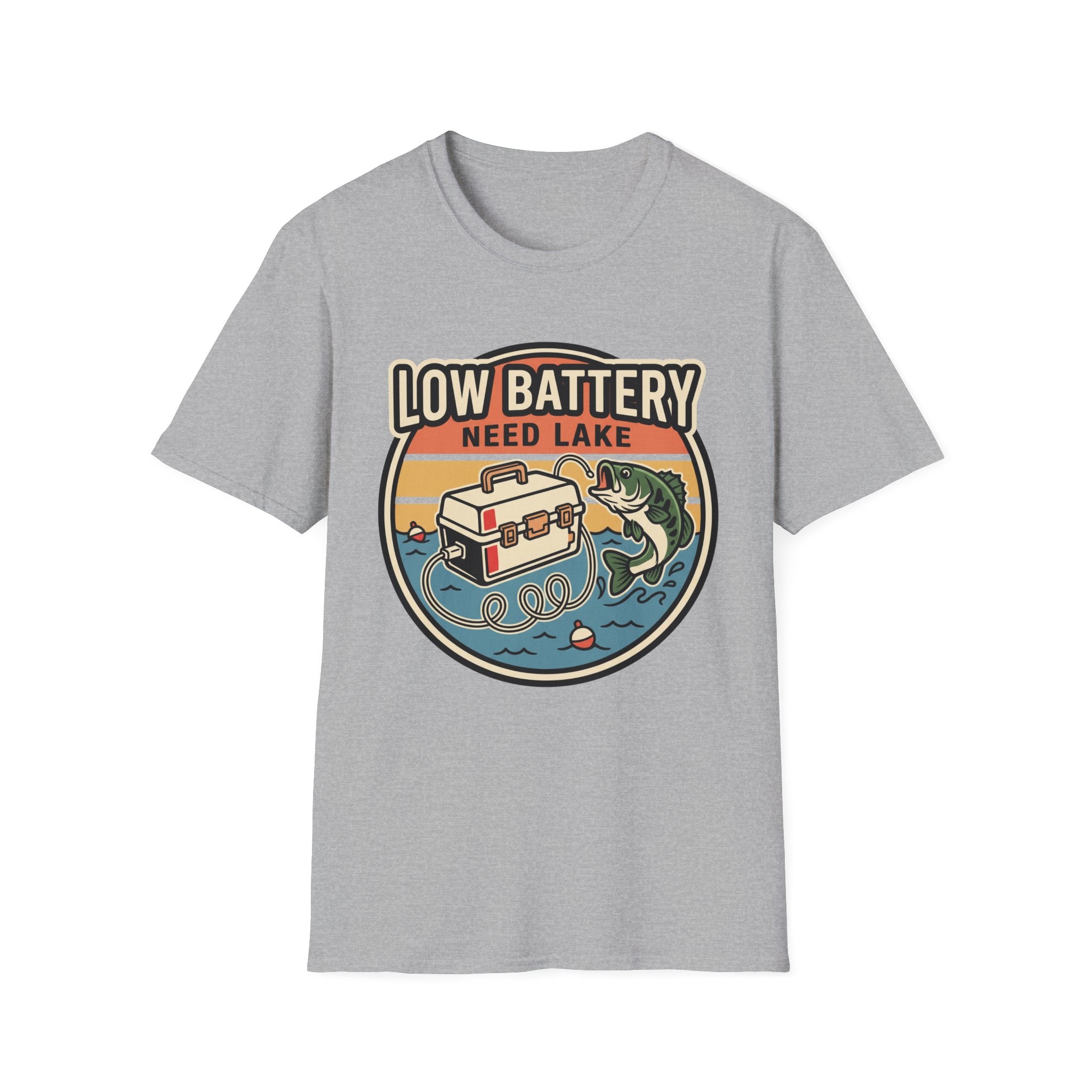 Low Battery Need Lake T-Shirt
