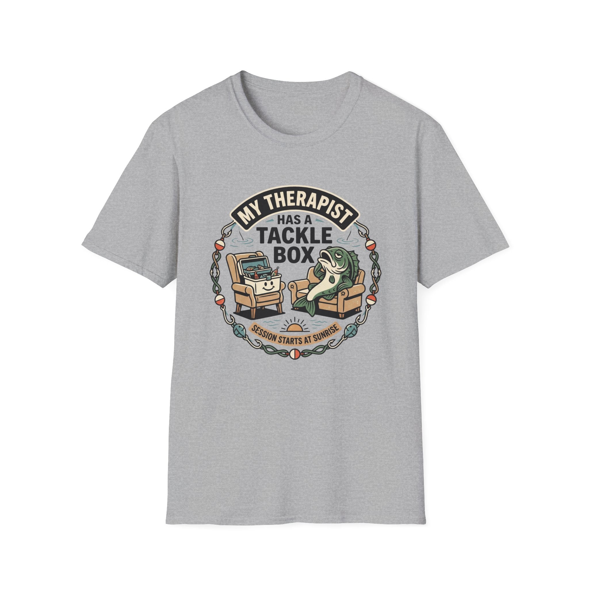 My Therapist Has Tackle Box T-Shirt