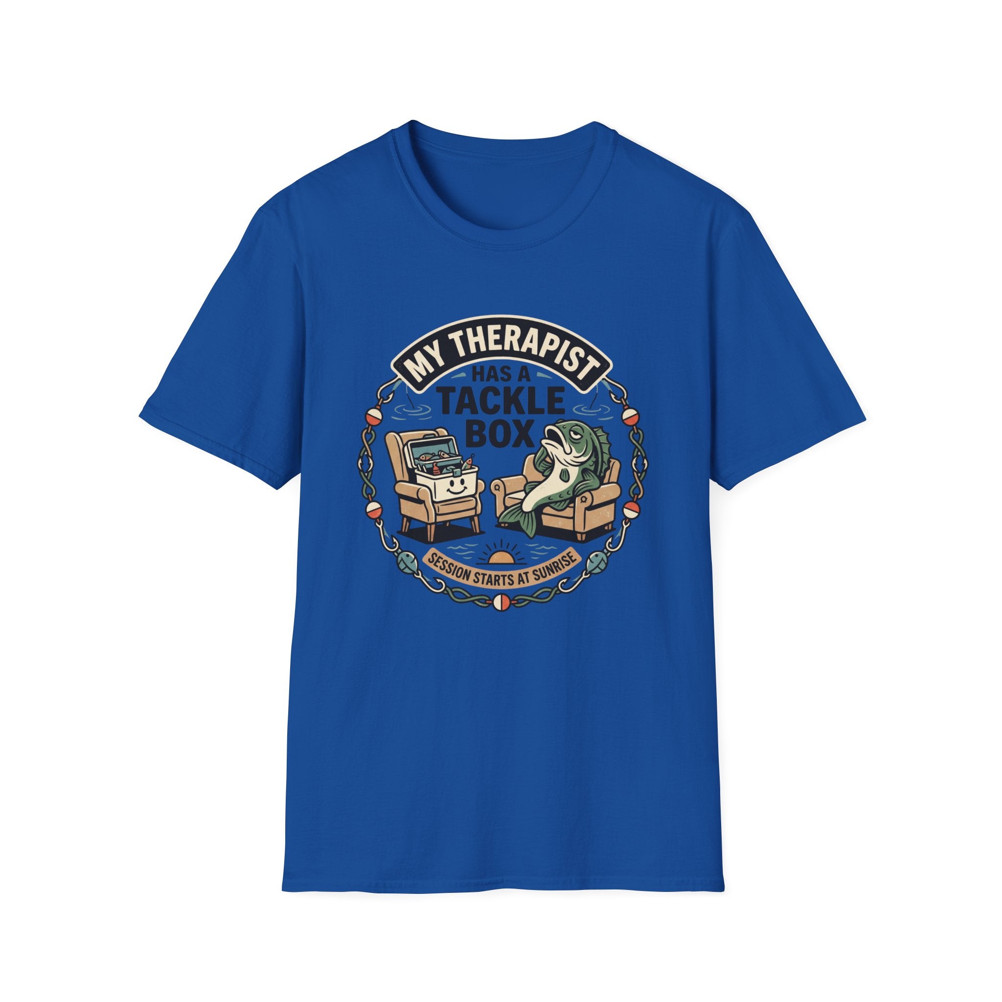 My Therapist Has Tackle Box T-Shirt