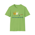 Keep Calm And Fish On T-Shirt