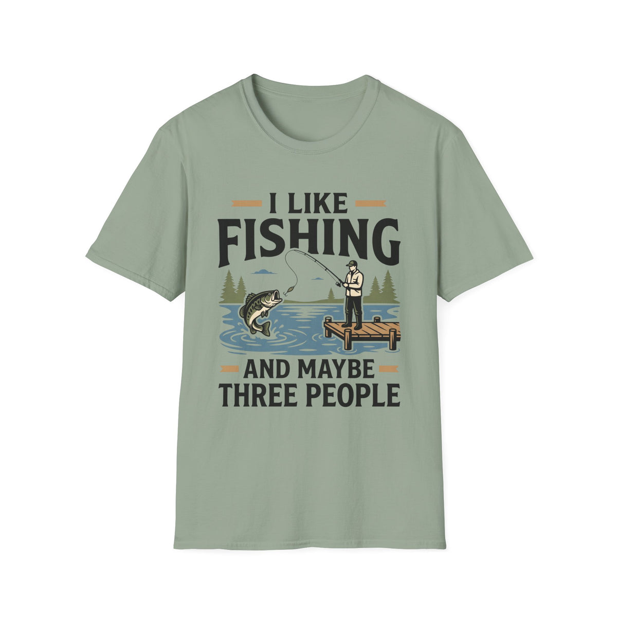 I Like Three People T-Shirt