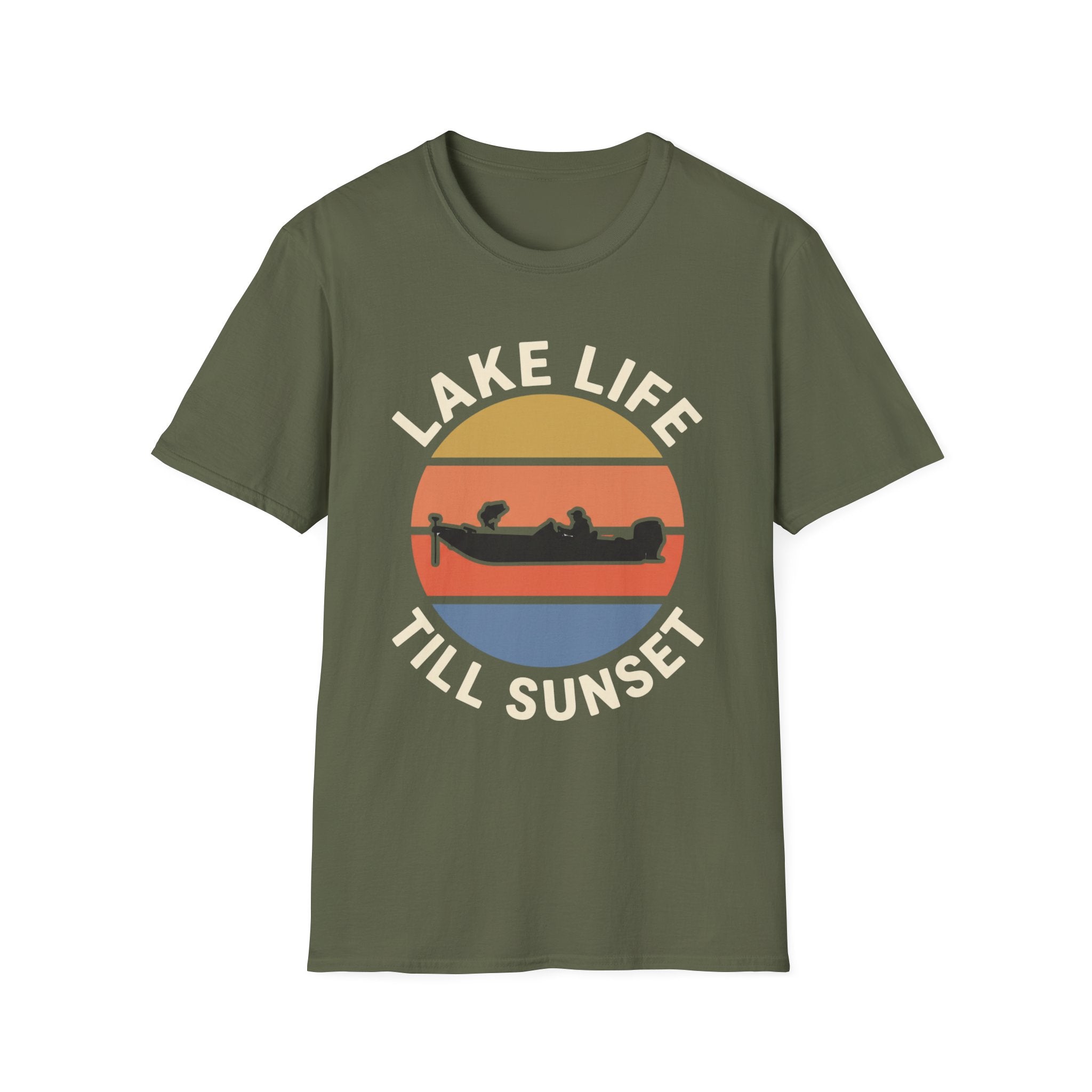 Lake Life Till Sunset T-Shirt