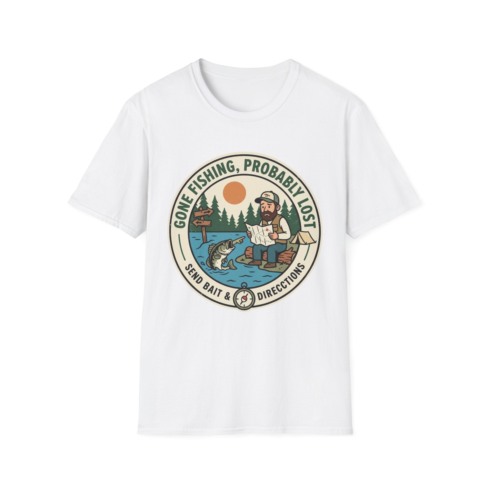 Gone Fishing, Probably Lost T-Shirt