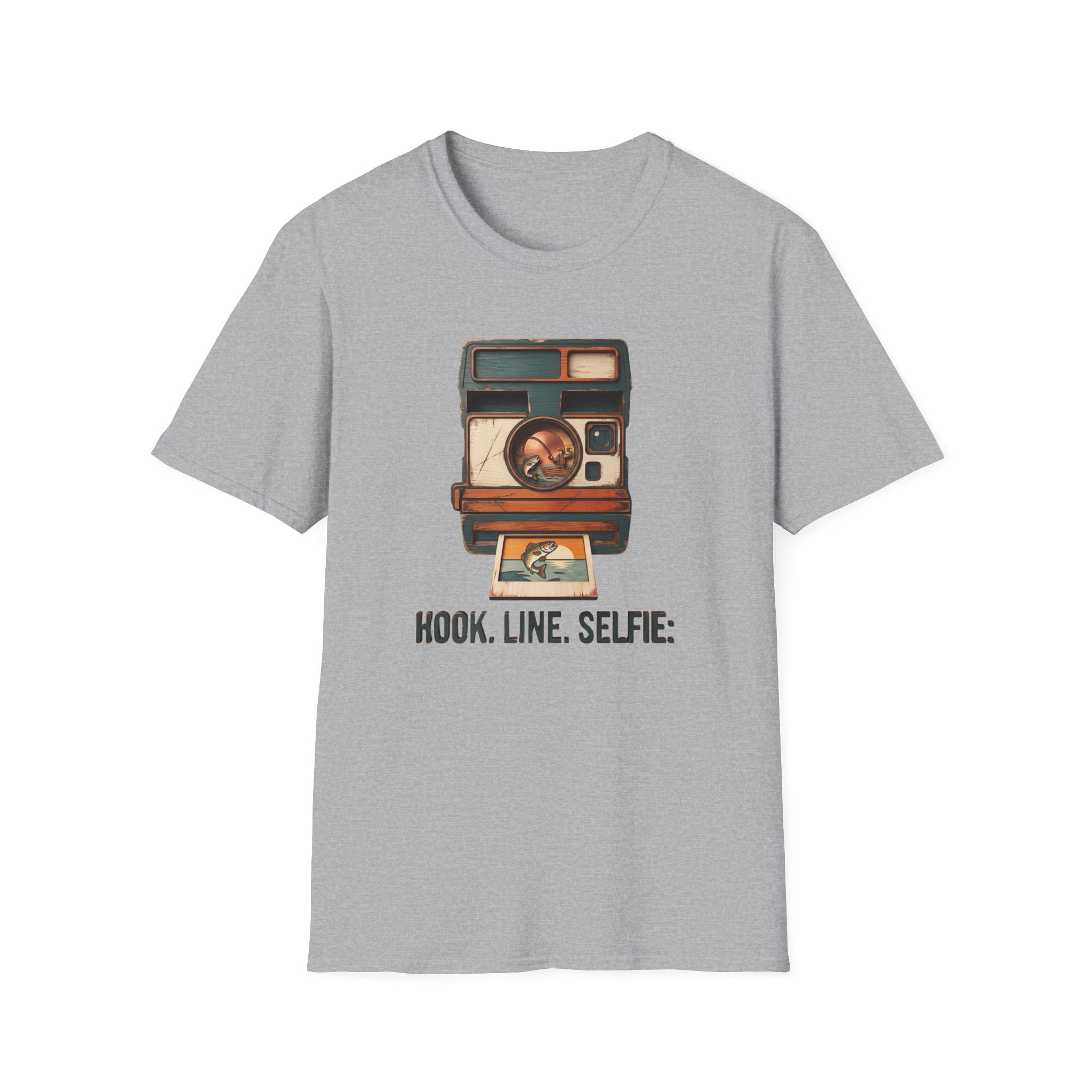 Hook. Line. Selfie T-Shirt
