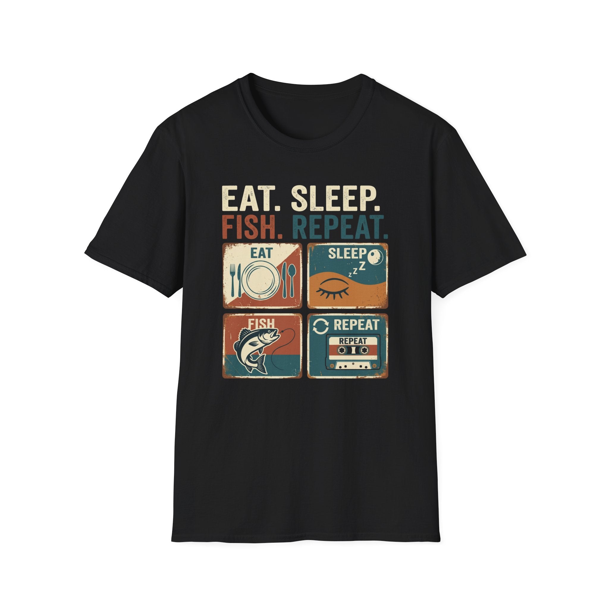 Eat Sleep Fish Repeat T-Shirt