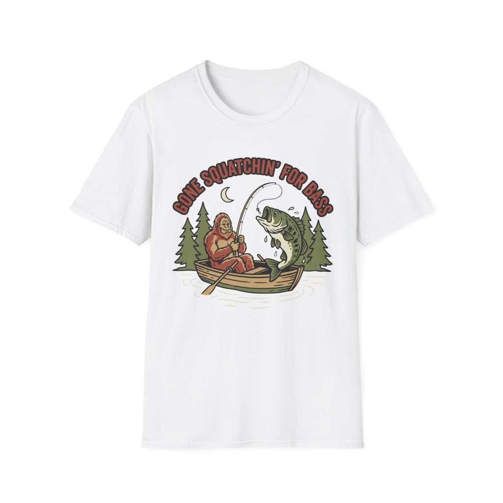 Gone Squatchin' For Bass T-Shirt