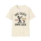 Casts Her Own Luck T-Shirt