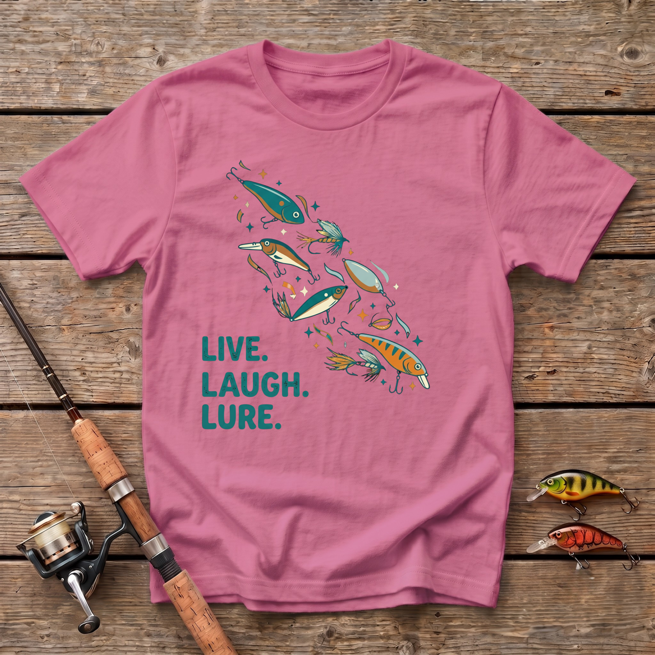 Live. Laugh. Lure T-Shirt