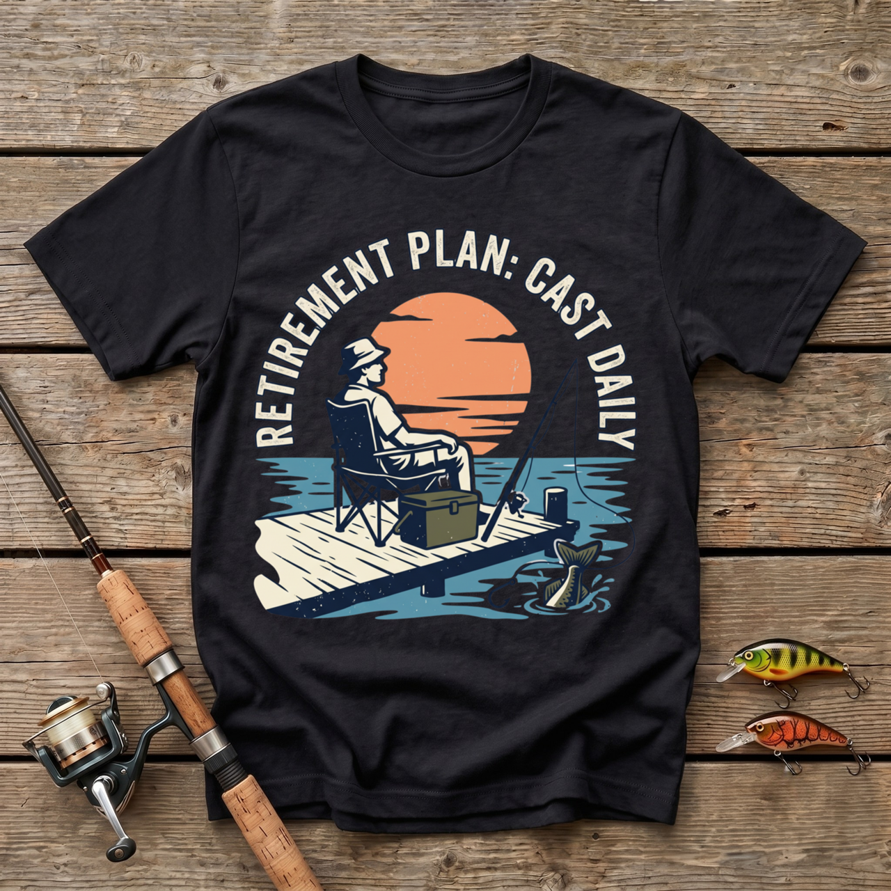 Retirement Plan: Cast Daily T-Shirt